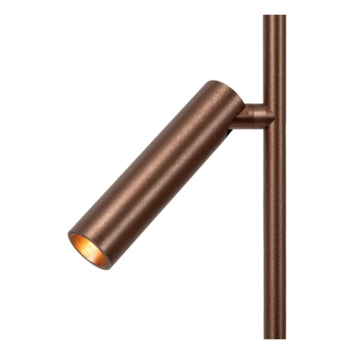 Lucide APPLAUSE - Stehlampe - Ø 33 cm - LED Dim. - CCT - 2700K/4000K - Kaffee | Premium - detail 3